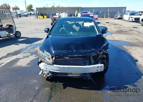 2012 Honda Civic Ex z USA, uszkodzony, nr VIN 2HGFG3B84CH563368